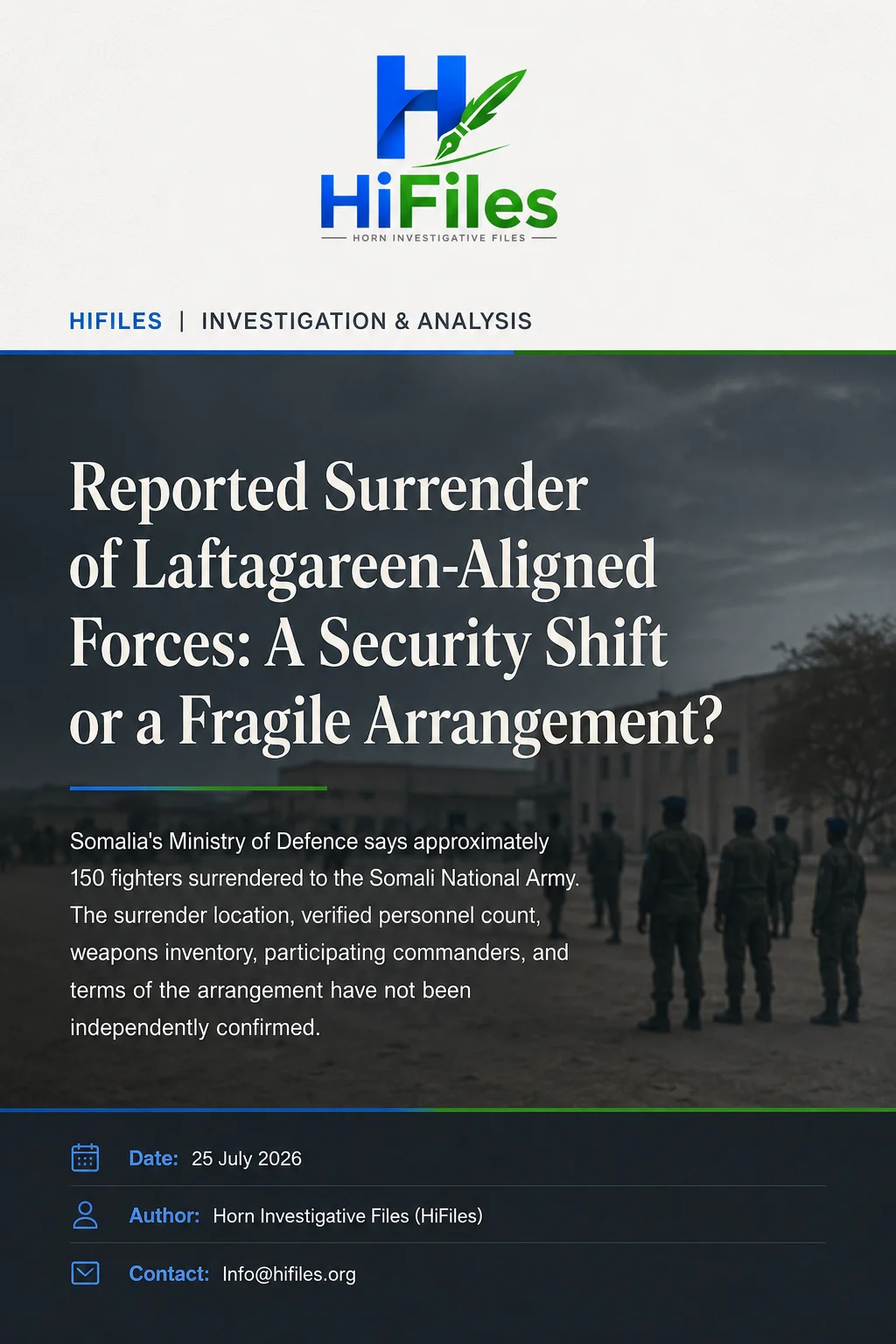 𝐑𝐞𝐩𝐨𝐫𝐭𝐞𝐝 𝐒𝐮𝐫𝐫𝐞𝐧𝐝𝐞𝐫 𝐨𝐟 𝐋𝐚𝐟𝐭𝐚𝐠𝐚𝐫𝐞𝐞𝐧-𝐀𝐥𝐢𝐠𝐧𝐞𝐝 𝐅𝐨𝐫𝐜𝐞𝐬: 𝐀 𝐒𝐞𝐜𝐮𝐫𝐢𝐭𝐲 𝐒𝐡𝐢𝐟𝐭 𝐨𝐫 𝐚 𝐅𝐫𝐚𝐠𝐢𝐥𝐞 𝐀𝐫𝐫𝐚𝐧𝐠𝐞𝐦𝐞𝐧𝐭?