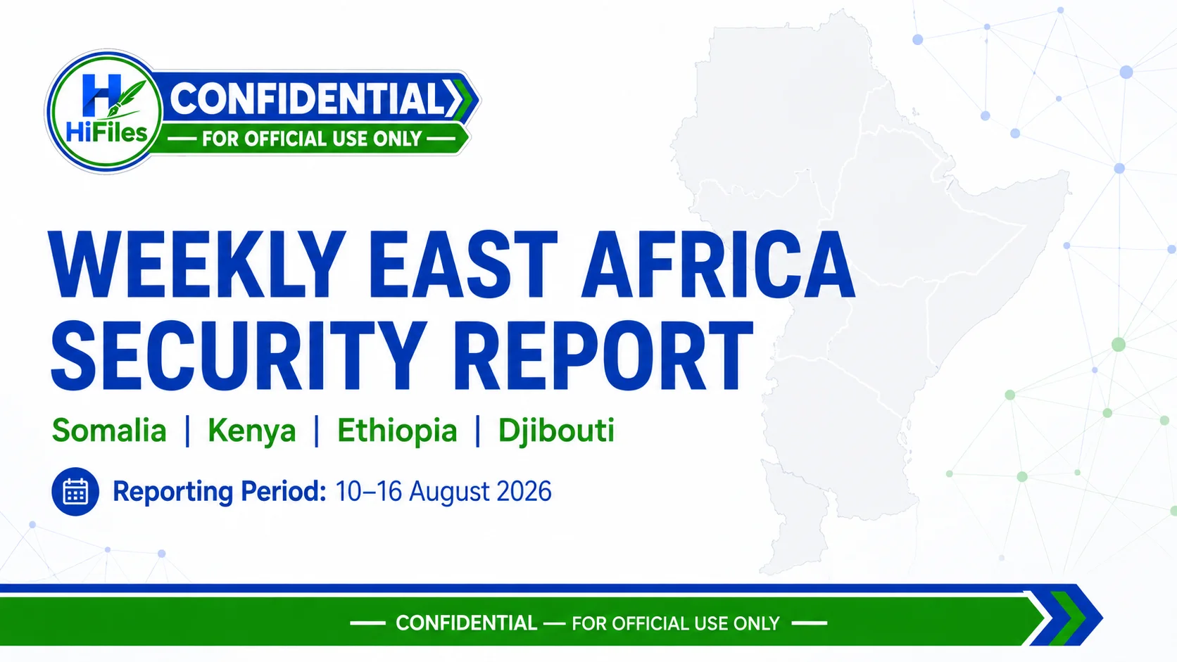 Weekly East Africa Security Report: 10–16 August 2026